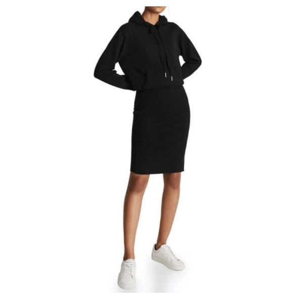NWT Reiss Jodie Knit Hoodie Sweater Dress size M - Picture 3 of 10